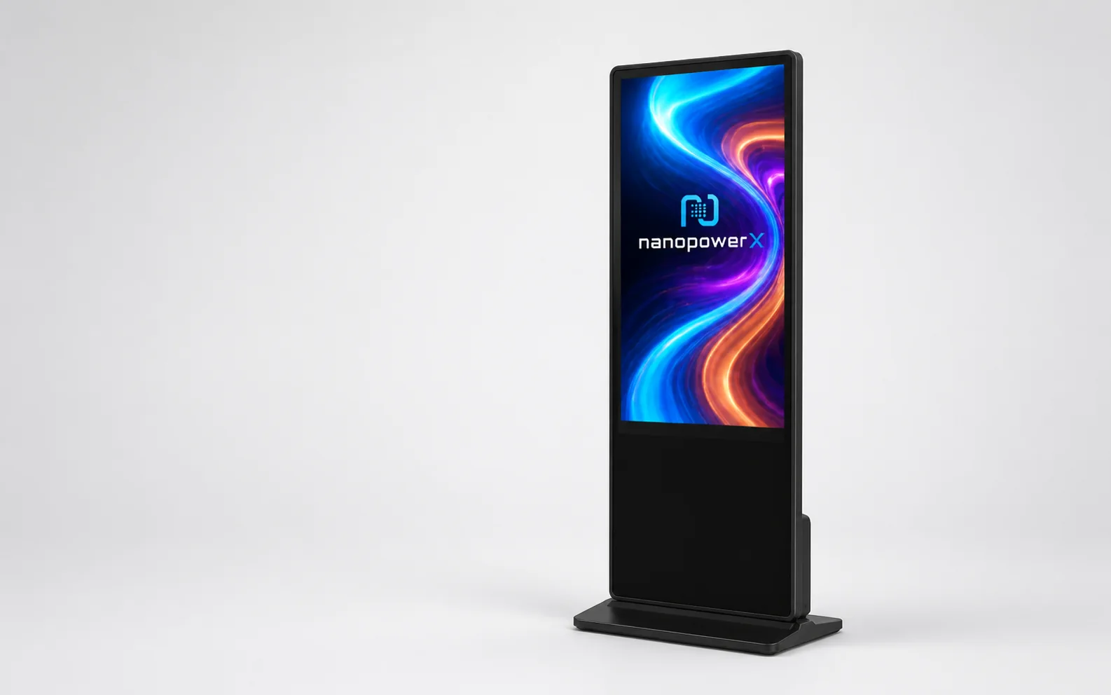 55-inch nanopower X interactive free-standing display